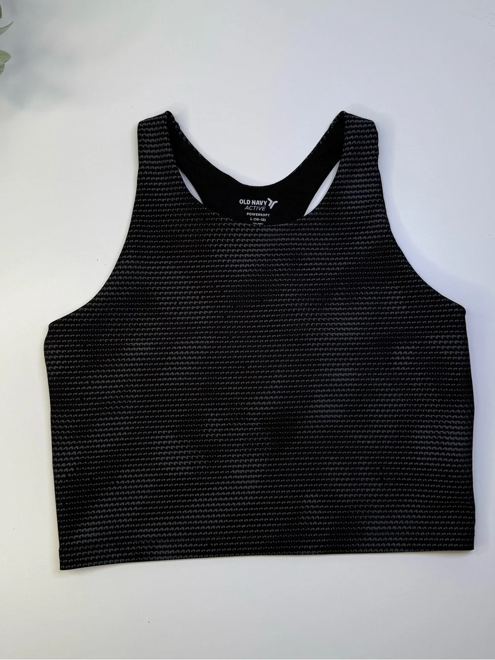 Old Navy Active PowerSoft Go Dry Longline Tank Top/ Sports Bra for Girls Size L